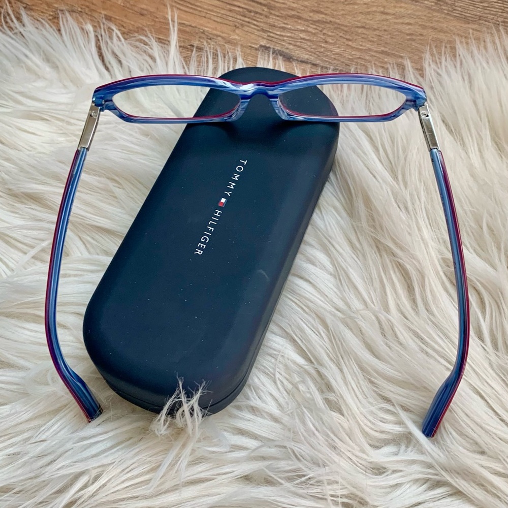 Tommy Hilfiger Women’s Pink And Blue Glasses - Picture 8 of 11